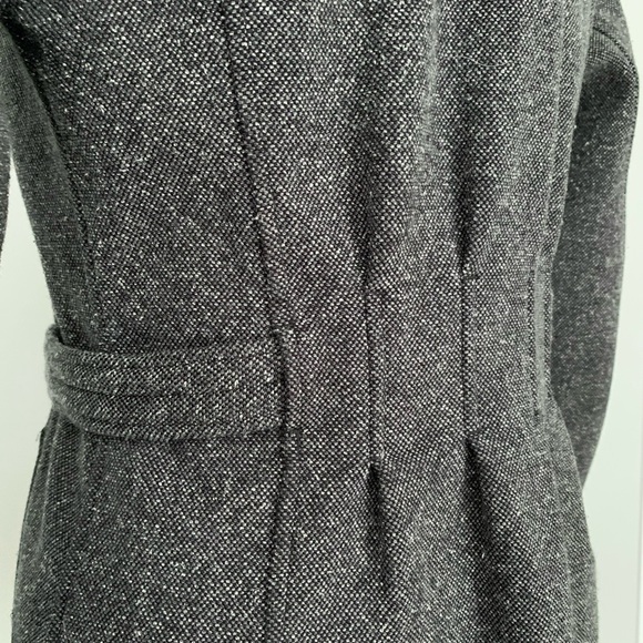 Lululemon Apres Sport Belted Jacket with Hood size 6 Brown/Grey/white tweed - Picture 7 of 12